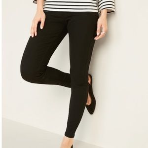 Old navy Mid-Rise Wow Black Super Skinny Jeggings for Women